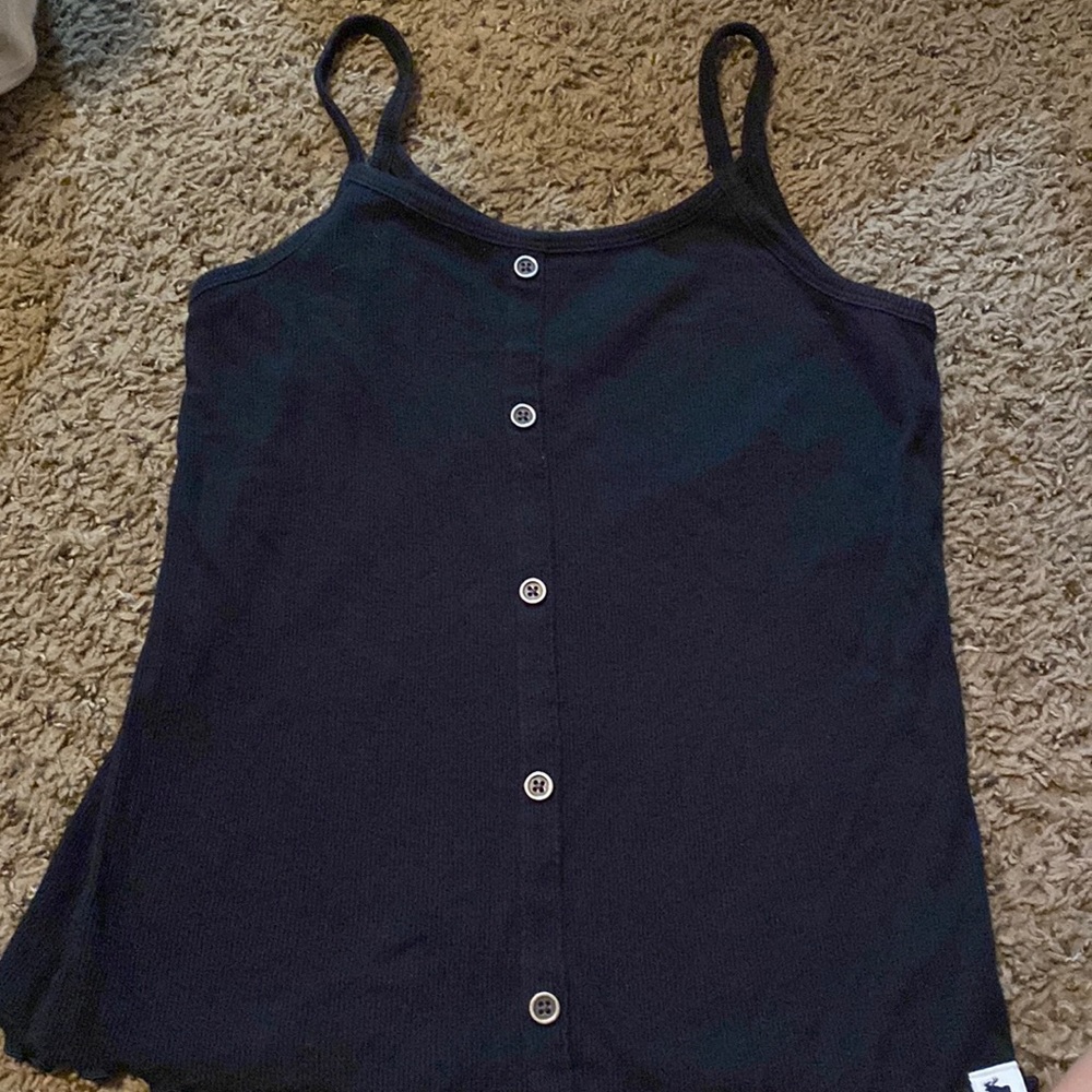 Abercrombie Kids black tank top